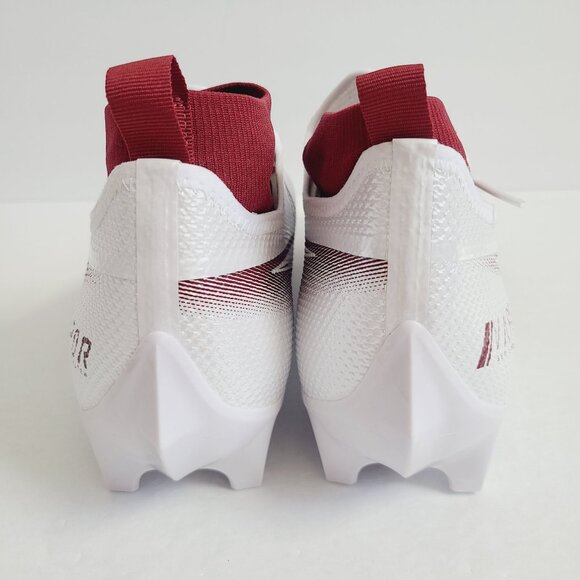 NEW Nike Vapor Edge Pro 360 Football Cleats CV6345-105 Size 14 White Burgandy - Picture 5 of 7